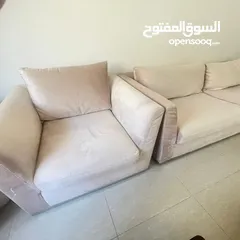  3 طقم كنب أمريكي من ميداس بحالة جيدة