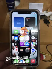  4 ايفون xr ازرق جديد 64
