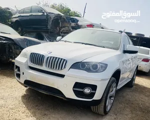  1 بي ام X6 50i 2010 بالقطعه ( رابش )