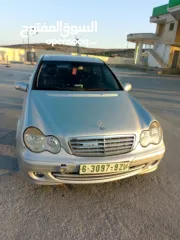  8 مارسيدس C230 موديل 2007 كرتونة