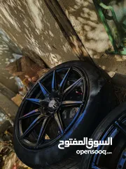  6 بسم الله الرحمن الرحيم جنط مع كوشوك وكالة راكب الو شهر استعمال خفيف جدا