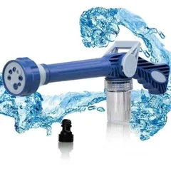  2 رشاش مياه و مضخة مياة EZ Jet Water Cannon يغسل وينظف السيارات و المنازل من الداخل والخارج والسلالم