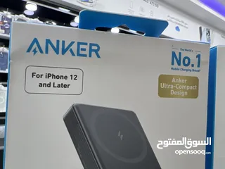  2 PowerBank Anker with Stand to charger باور بانك انكر مع قاعدة تثبيت على شكل ستاند