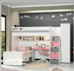  2 تخت دو طبقه mdf