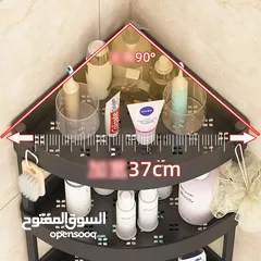  4 ستاند تنظيم مع ستاند زاوية بلاستيكي 4طبقات.. خليك غير عن الكل
