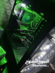  1 بس كيسPc للبيع  المواصفات  كارت 1050ti رام 16G المعالج  i5-9400 CPU رايدهة 500-450الف