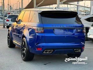  6 RANGE ROVER SPORT SVR  2018  GCC