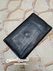  11 محفظة جلدية فاخرة وانيقة AIGNER  قابلة للطي للسيدات مصنوعة من الجلد الإيطالي  الأصلي الطبيعي.