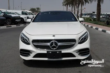  2 MERCEDES BENZ S560 COUPE MODEL 2021