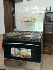  2 بسم الله ما شاء الله غاز ناشيونال نظيف جدااا خمس عيون جرب قبل ما تشتري مش ناقصه اشي السعر 70 دينااار