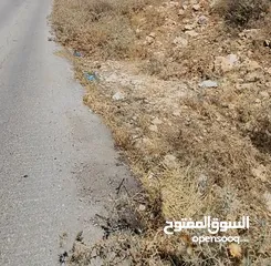  2 قطعه ارض مطله للبيع في السلط نقب الدبور سكن ج
