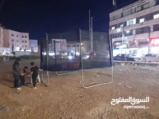  4 ترامبولين جميع المقاسات أعلى صنف ومواصفات تحمل اوزان عاليه حديد ثقيل وسماكه ممتازه يوجد خدمة توصيل