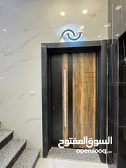  5 شقة فاخره للبيع بأجمل مناطق البنيات بمساحة 227م بسعر مميز طابق تسوية (ارضيه من الجهة الأخرى)
