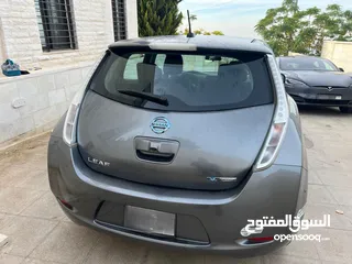  6 Nissan Leaf 2015 استخدام شخصي و مالك واحد بالاردن