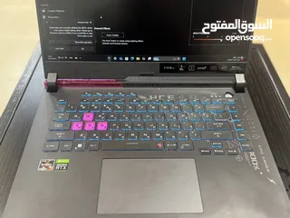  4 Asus rog strike للبيع مستعمل اخو جديد استعمل لمده قصيره