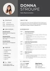  1 CV designer