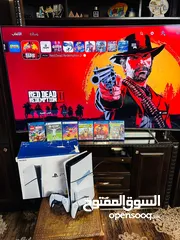  9 Playstation 5 Slim Blueray  بلاستيشن 5 سلم