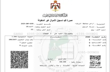  2 أراضي للبيع في الزرقاء ، شومر  باسعار مغرية من المالك مباشرة
