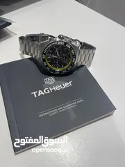  11 TAG HEUER FORMULA 1 CHRONOGRAPH Carbon Fibre بحال الجديد مع كامل اوراقها