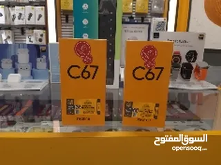  1 ريلمي c67 جديد ذاكره  256 /16  جديد