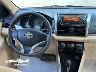  7 Toyota yaris 1.5 model 2015 excellent condition