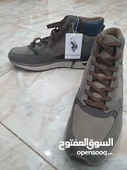  6 حذاء رياضي us polo الأصلي مقاس 45 سعر حرق