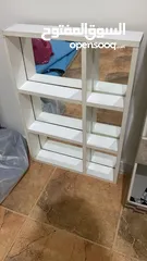  8 اثاث مستعمل خفيف صوبة غاز + طقم طربيزات +سجاده حجم 4*4  لون بيج+ برادي اكثر من شكل ولون + رفوف خضار