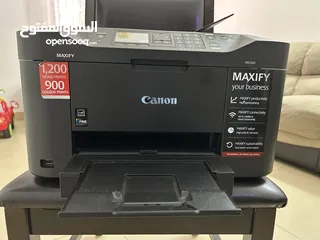  1 PRINTER - CANON BRAND MODEL - MAXIFY MB 2040 WIRELESS PRINT, COPY, SCAN AND FAX