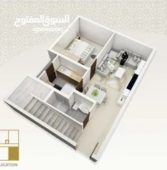  5 شقة للبيع طابقين دوبلكس بالأقساط الخوض السادسة من المالك flat for sale