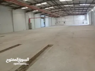  7 هنجر للإيجار صناعي عمان - عين الباشا مساحات من 400م2 الى 4700م2 صناعات خفيفه ومتوسطة هناجر ومستودعات