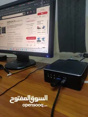  1 حاسوب  mini pc gamer تقريبا جديد