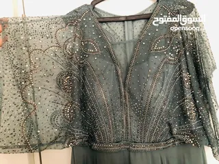  2 فستان سهره خامه شيفون ممتاز