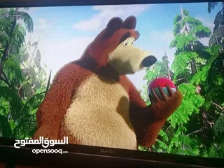  1 شاشة ماجيك عاديه وليست سمارت للبيع في اربد