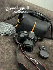  6 كاميرا Canon EOS 2000D بحالة الوكاله اتصور فيها 200 صوره