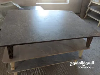  4 طاولات جلوس ارضي تفصيل شغل يدوي بسعر مناسب