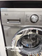  13 عرض نااار على غساله ال جي 7 كيلو ابيض او سلفر دايركت درايف وجميع الأحجام