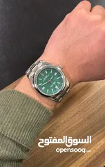  5 ساعات Rolex ستيل + جلد مع بكج رولكس لساعة وبطاقة كفالة لمدة سنة كاملة من تاريخ الاستلام  تواصل واتس