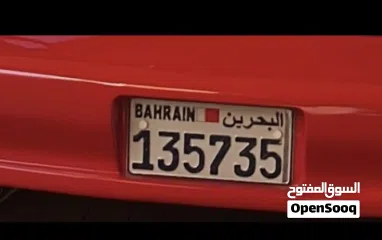  11 بيع رقم مميز مكون من ست ارقام 135735 على سيارة كومورو احمر موجود مالك واحد