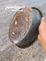  3 صواني نحاس احمر قديم
