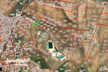  7 ارض للبيع مادبا الواحة قطعة أرض على مدخل مدينة الأمير هاشم الرياضية واصل جميع الخدمات بمساحة 6 دونم