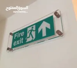  7 لوحات تحذير مراقبة لوحات مواقف كراجات وممنوع الوقوف