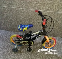  1 2عجل دراجة اطفال مستعملة