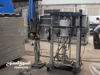  2 ماكينات دبل زجاج سيليكون وبوتيل للبيع