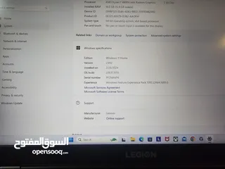  8 Lenovo Legion 5 15ARH05 Gaming laptop
