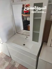  3 مغاسل مع مراية