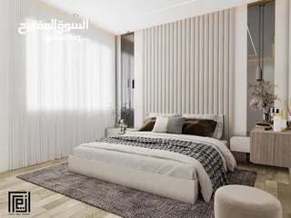  20 شقة مميزة بإطلالة مميزة مشطبة لغاية القصارة مع تصميم ديكور داخلي