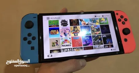  6 ننتندو سويتش أوليد معدل فل ألعاب Nintendo Switch Oled