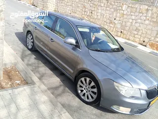  1 سكودا سوبير 2010