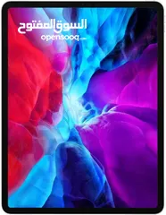  6 iPad Pro 12.9” (2021)  الجيل الخامس  Wi-Fi سعة 128GB  لون رمادي Space Gray