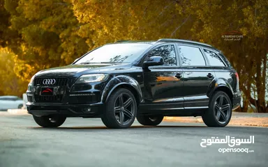  5 AUDI Q7 2013 EXCELLENT CONDITION  BLACK   REDUCED PRICE